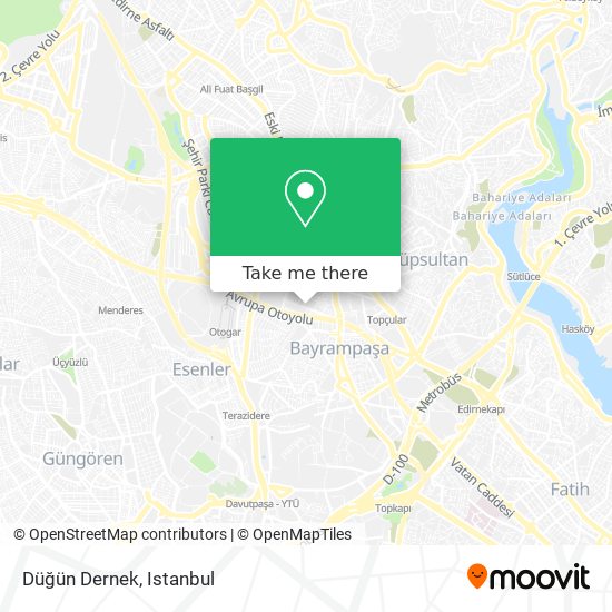 Düğün Dernek map