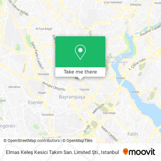 Elmas Keleş Kesici Takım San. Limited Şti. map