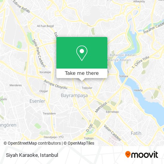 Siyah Karaoke map