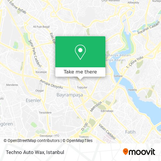 Techno Auto Wax map