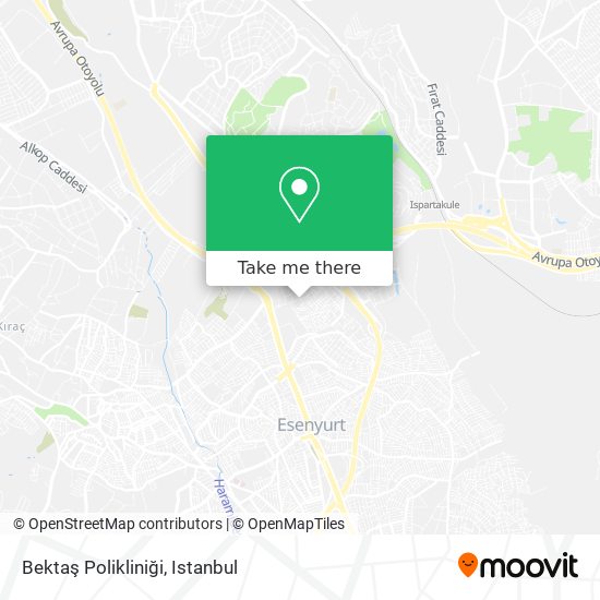 Bektaş Polikliniği map