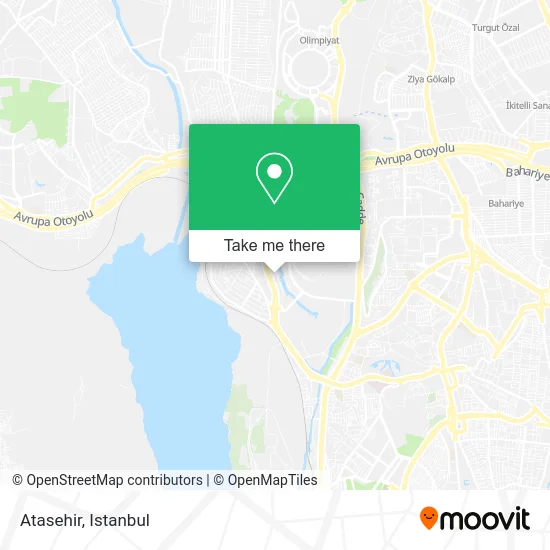 Atasehir map