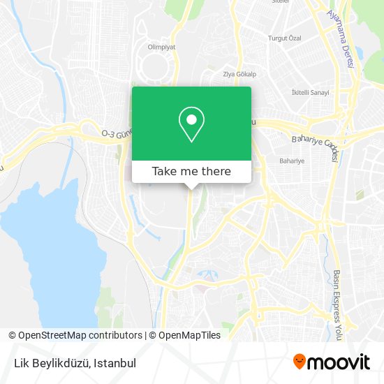 Lik Beylikdüzü map