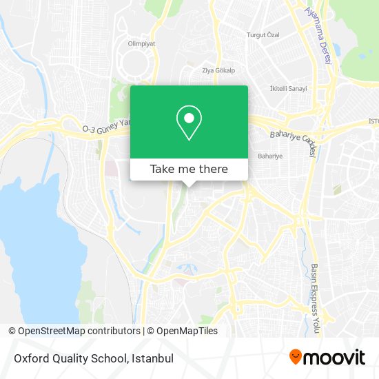 Oxford Quality School map