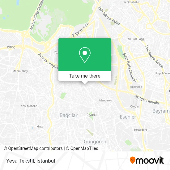 Yesa Tekstil map