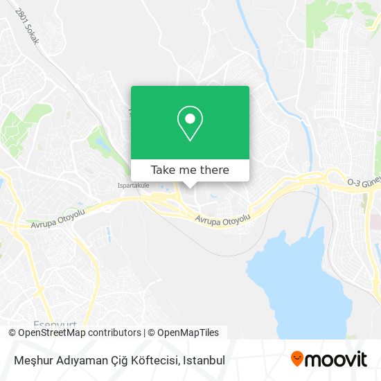 Meşhur Adıyaman Çiğ Köftecisi map