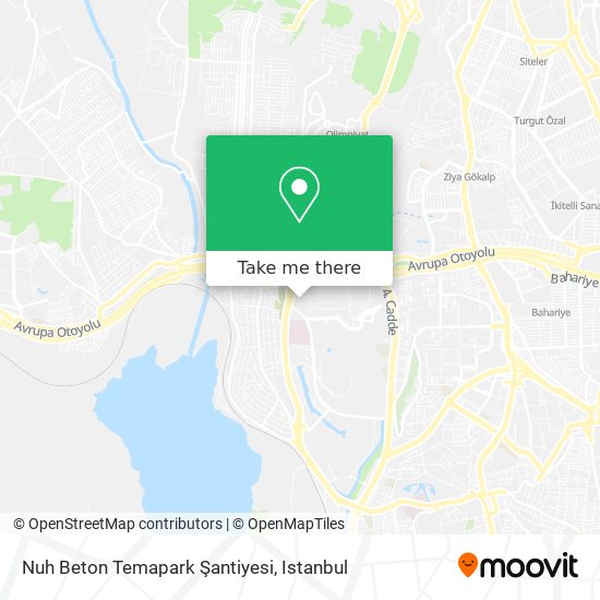 Nuh Beton Temapark Şantiyesi map