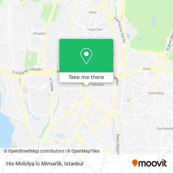 His Mobilya İc Mimarlik map