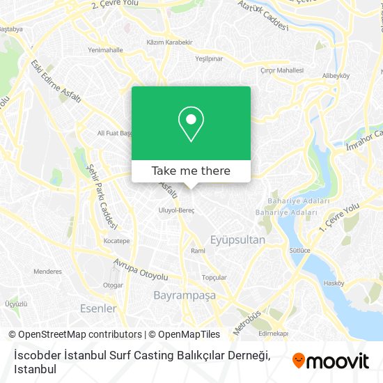 İscobder İstanbul Surf Casting Balıkçılar Derneği map