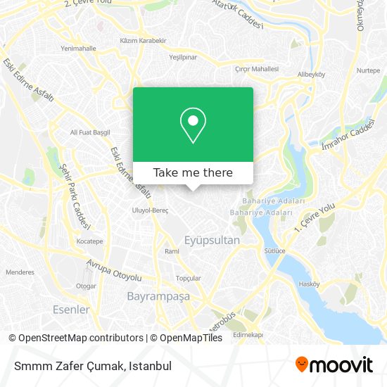 Smmm Zafer Çumak map