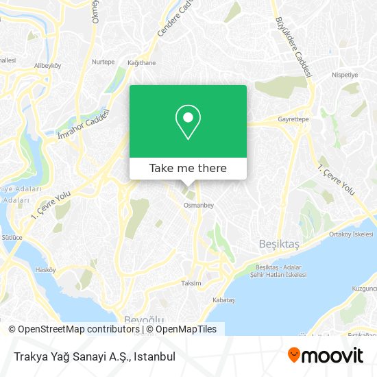 Trakya Yağ Sanayi A.Ş. map