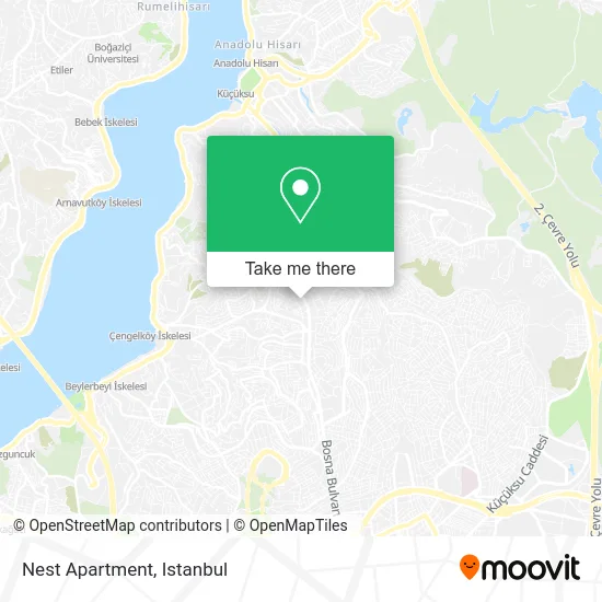 Nest Apartment map
