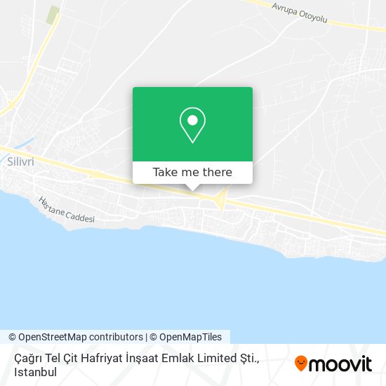 Çağrı Tel Çit Hafriyat İnşaat Emlak Limited Şti. map