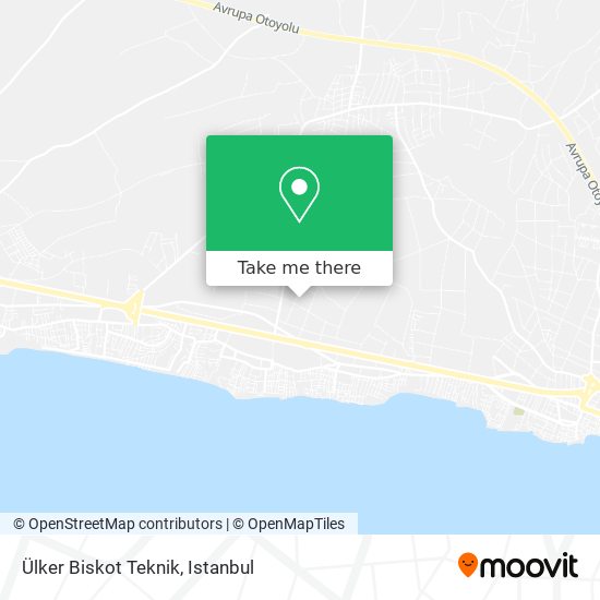 Ülker Biskot Teknik map