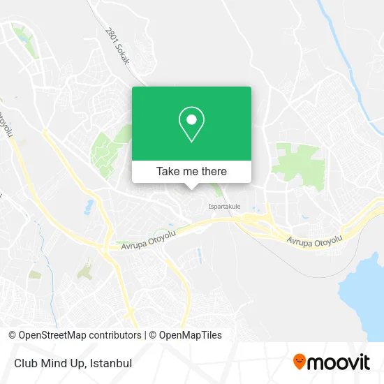 Club Mind Up map