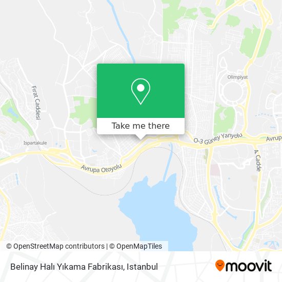 Belinay Halı Yıkama Fabrikası map