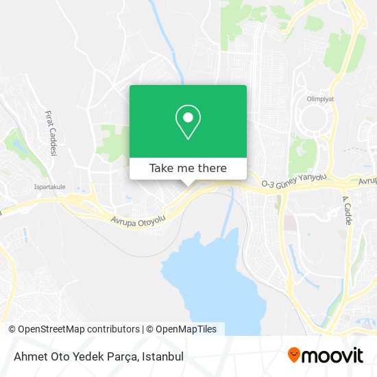 Ahmet Oto Yedek Parça map