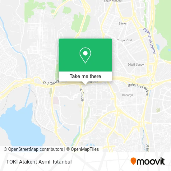 TOKİ Atakent Asml map