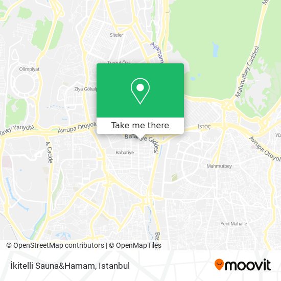 İkitelli Sauna&Hamam map