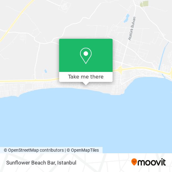 Sunflower Beach Bar map