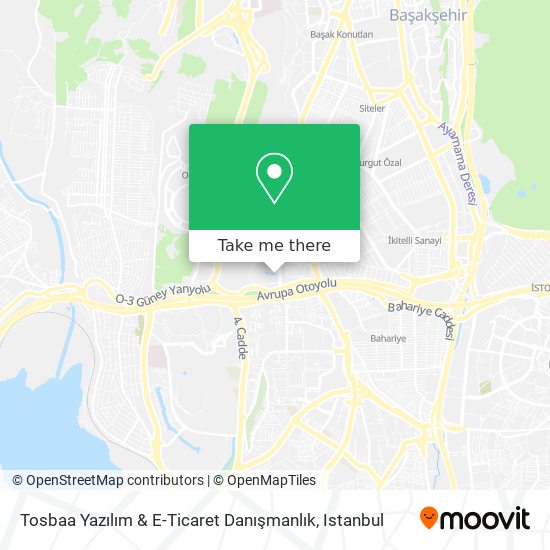 Tosbaa Yazılım & E-Ticaret Danışmanlık map