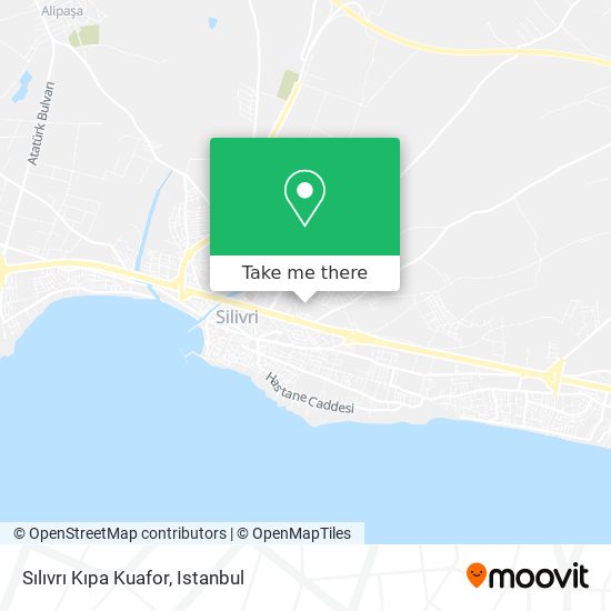 Sılıvrı Kıpa Kuafor map