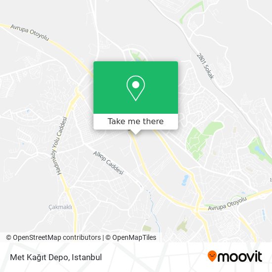 Met Kağıt Depo map