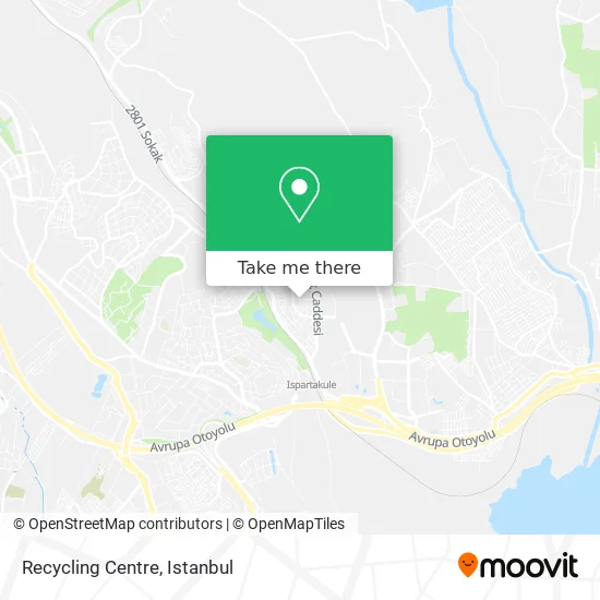 Recycling Centre map