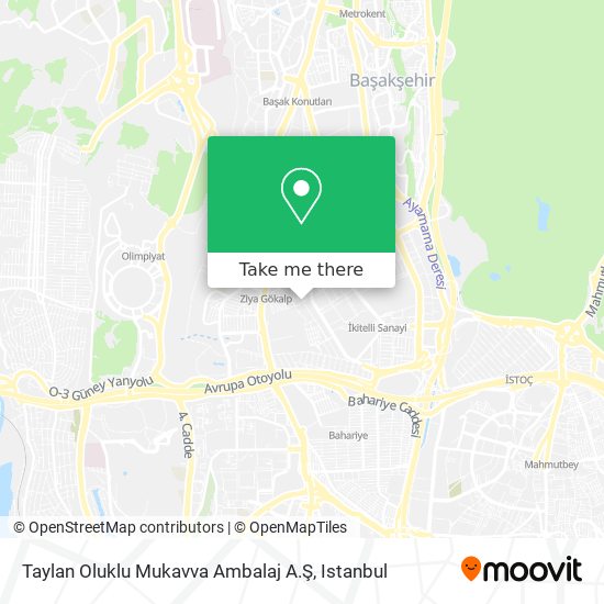 Taylan Oluklu Mukavva Ambalaj A.Ş map