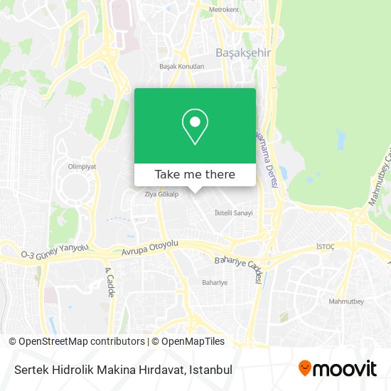 Sertek Hidrolik Makina Hırdavat map