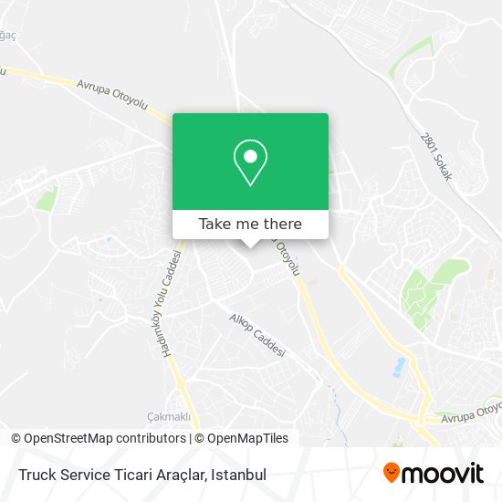 Truck Service Ticari Araçlar map