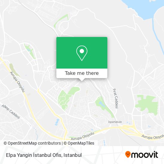 Elpa Yangin İstanbul Ofis map