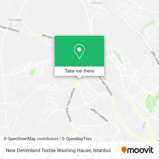 New Denimland Textile Washing Hause map