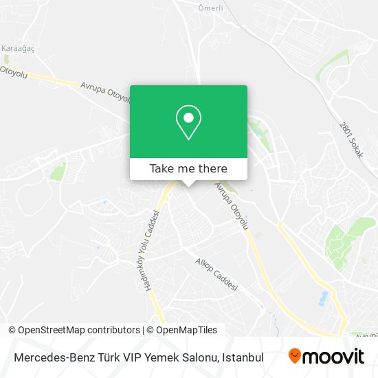 Mercedes-Benz Türk VIP Yemek Salonu map