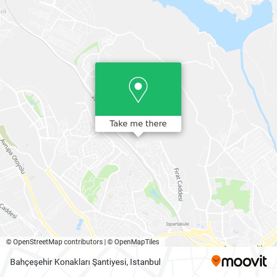 Bahçeşehir Konakları Şantiyesi map