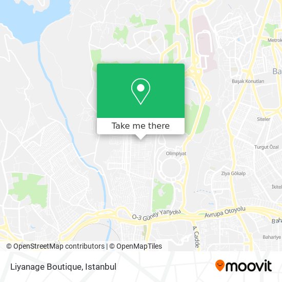 Liyanage Boutique map
