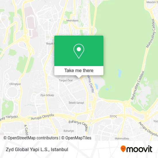 Zyd Global Yapi L.S. map