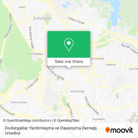 Dodurgalılar Yardımlaşma ve Dayanışma Derneği map