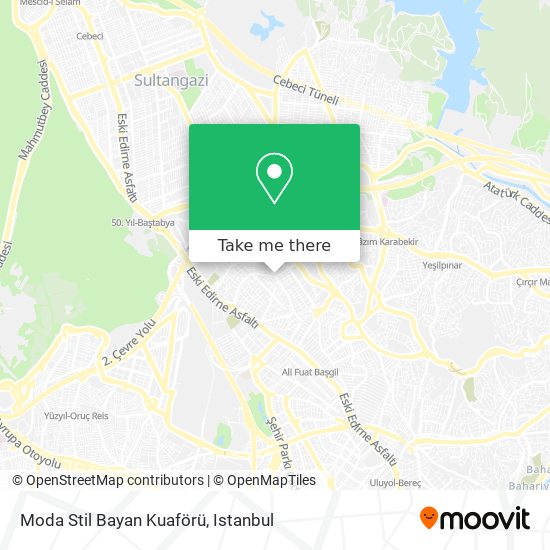 Moda Stil Bayan Kuaförü map