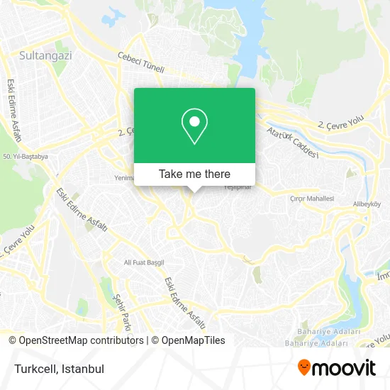 Turkcell map