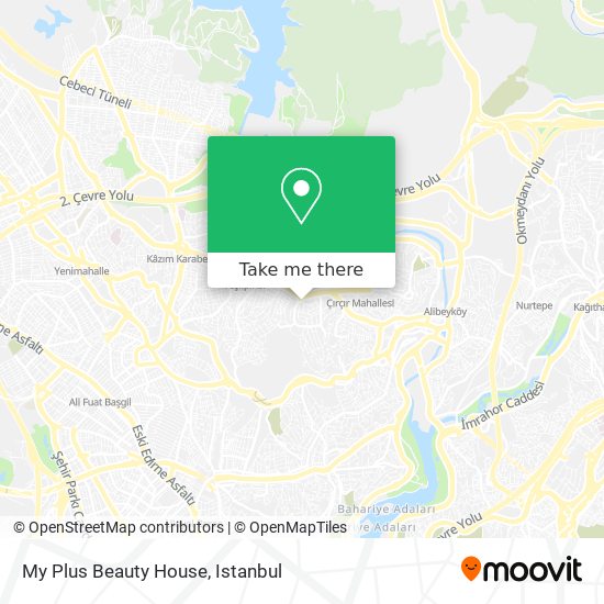 My Plus Beauty House map
