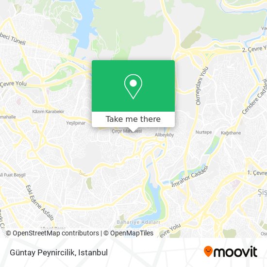 Güntay Peynircilik map