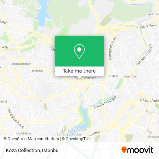 Koza Collection map