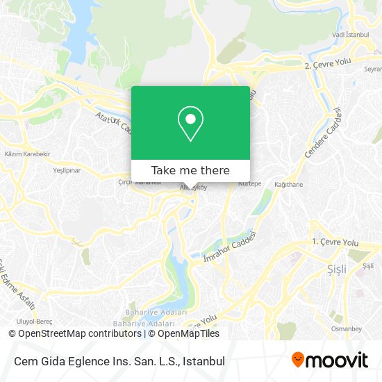 Cem Gida Eglence Ins. San. L.S. map