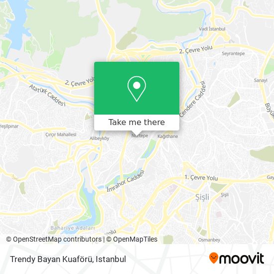 Trendy Bayan Kuaförü map
