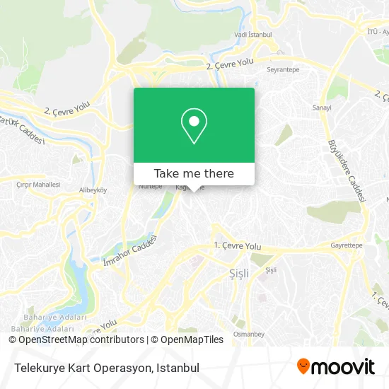 Telekurye Kart Operasyon map