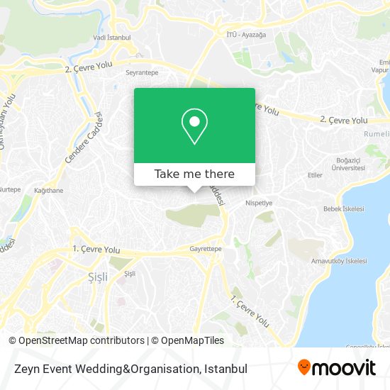 Zeyn Event Wedding&Organisation map