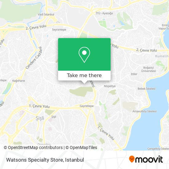 Watsons Specialty Store map