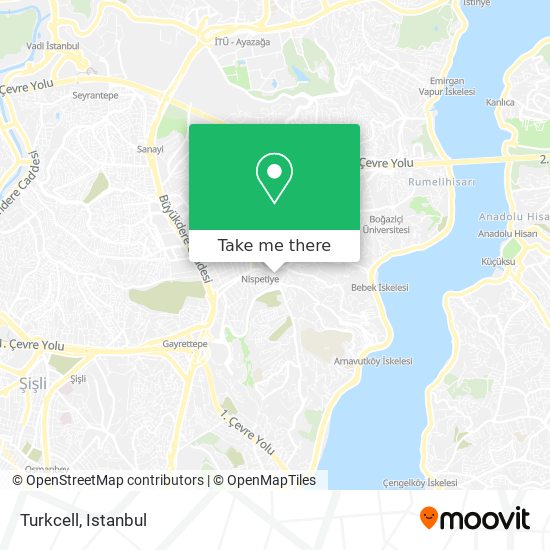 Turkcell map