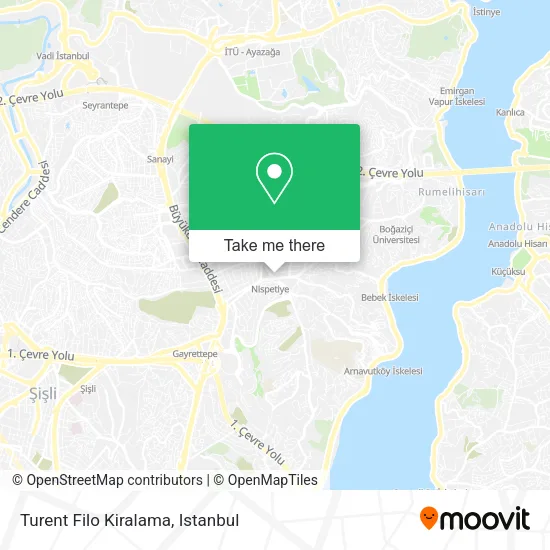 Turent Filo Kiralama map